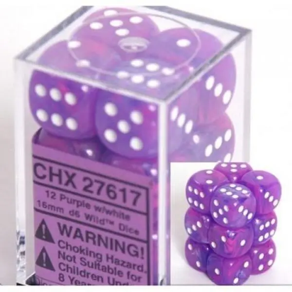 16mm D6 Dice Block (12)