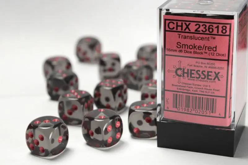 16mm D6 Dice Block (12)