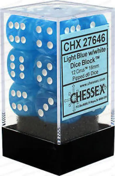 16mm D6 Dice Block(12)