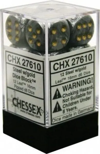 16mm D6 Dice Block (12)