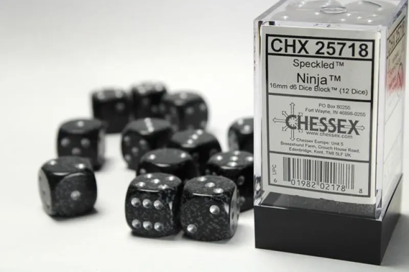 16mm D6 Dice Block (12)