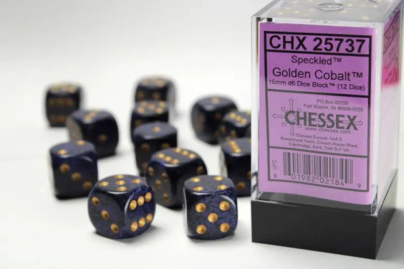 16mm D6 Dice Block (12)