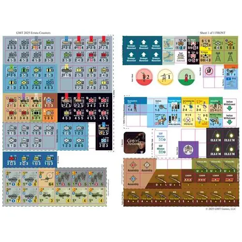 2025 Replacement Countersheet [Pre-order]