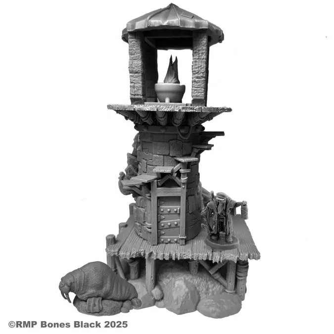 22713 Blacktallow Lighthouse - Bones Black