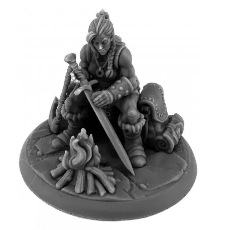 30279 Long Rest Camping Vignette - Bones USA Reaper Legends