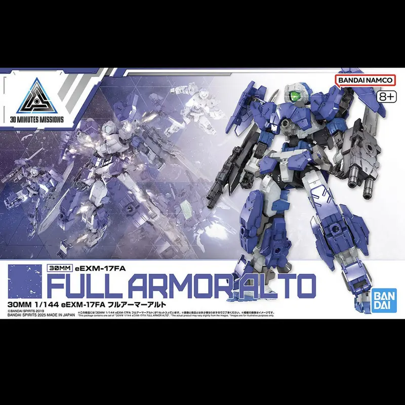 30mf eEXM-17FA Full Armour Alto  – Bandai Gunpla