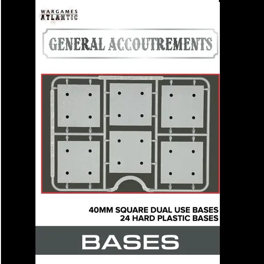 40mm Square Dual Use Bases - Wargames Atlantic