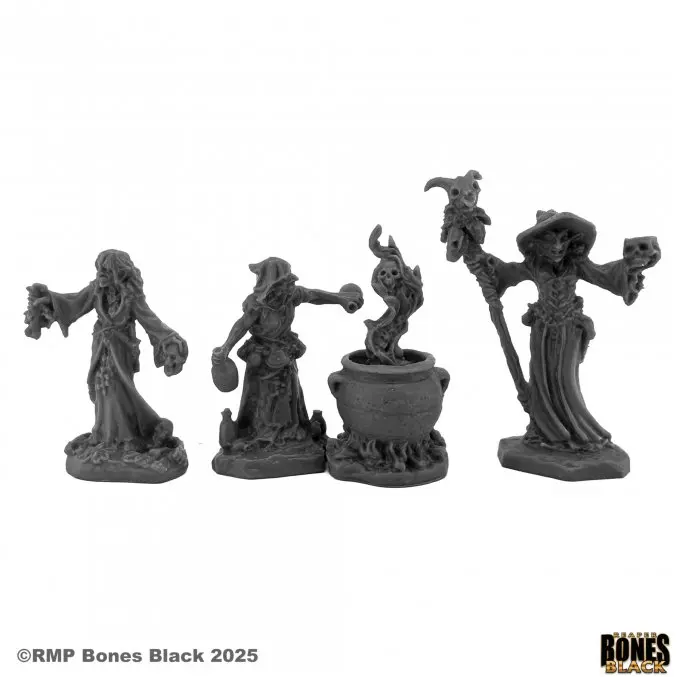 44226 Toil and Trouble Witch Coven - Bones Black