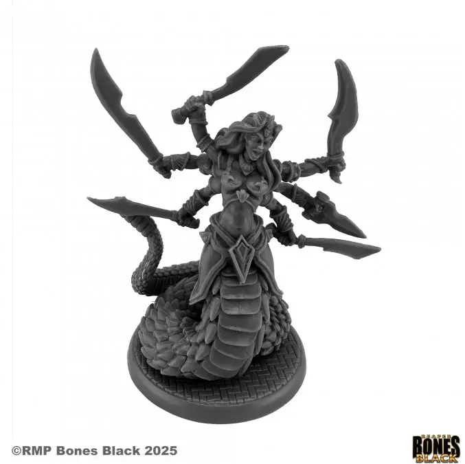 44253 Vandorendra Marilith Demon - Reaper Bones Black