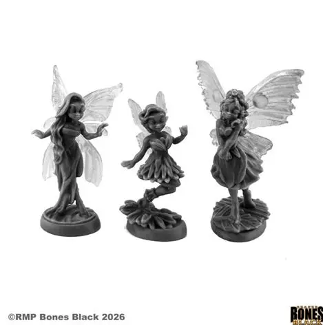 44296 Fairies - Reaper Bones Black