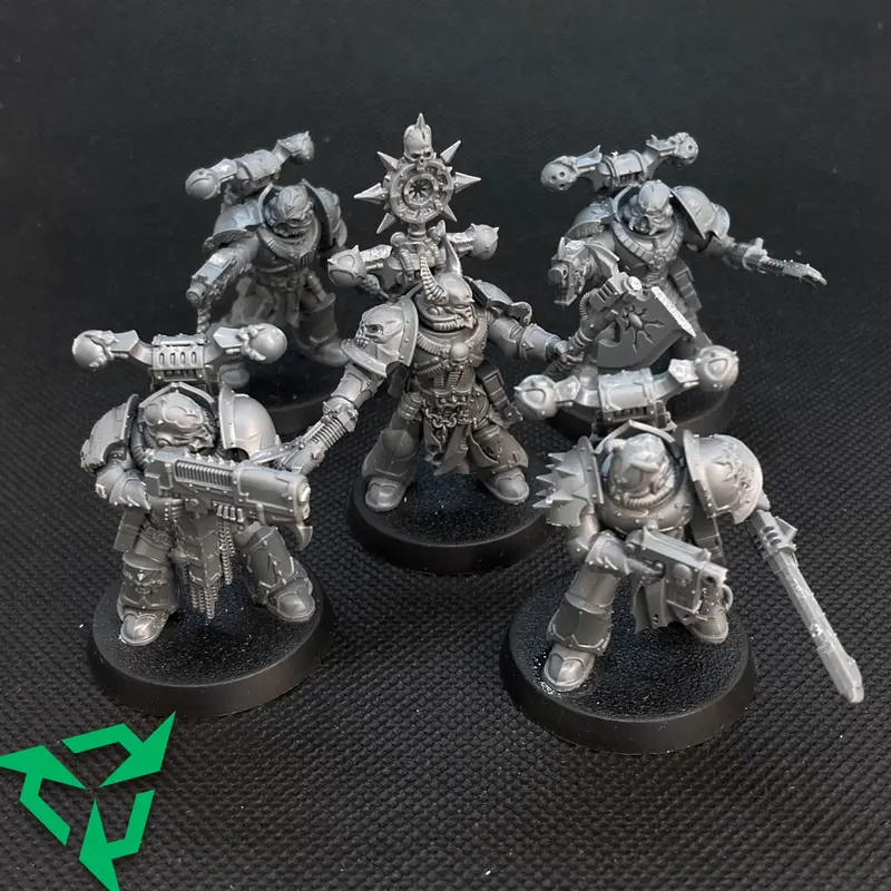 5x Chaos Space Marine Legionaries (Trade-In)
