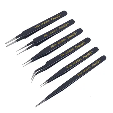 6 pc Professional Tweezer Set - Expo