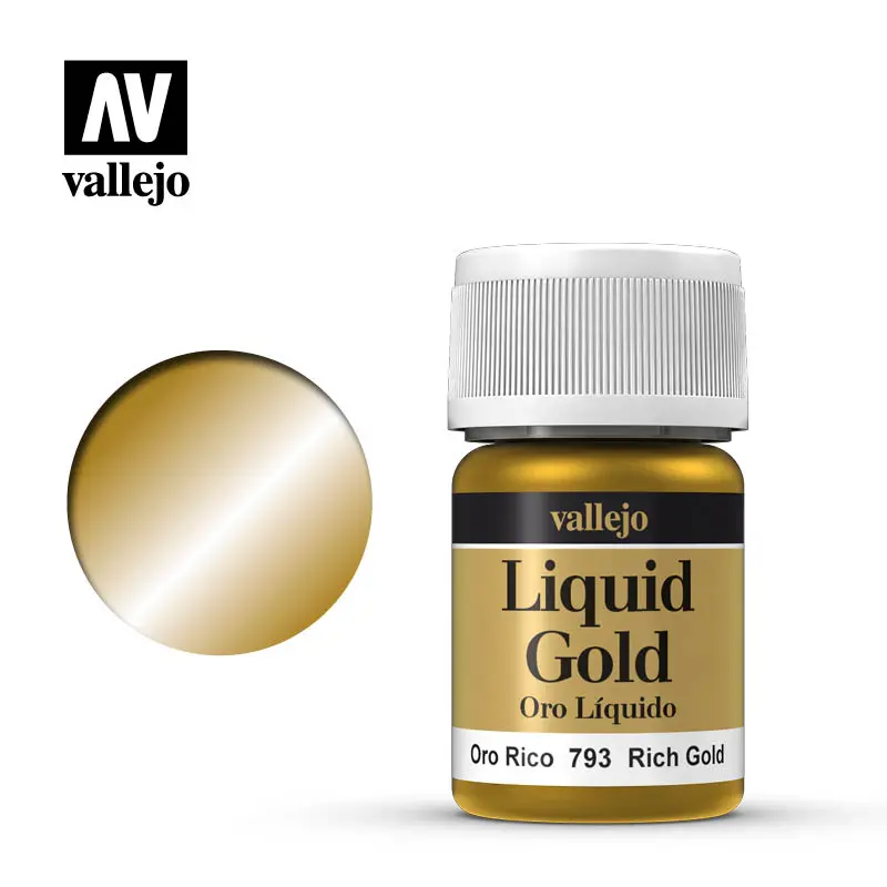 70.793 Liquid Rich Gold 35ml- Vallejo (alcohol based)