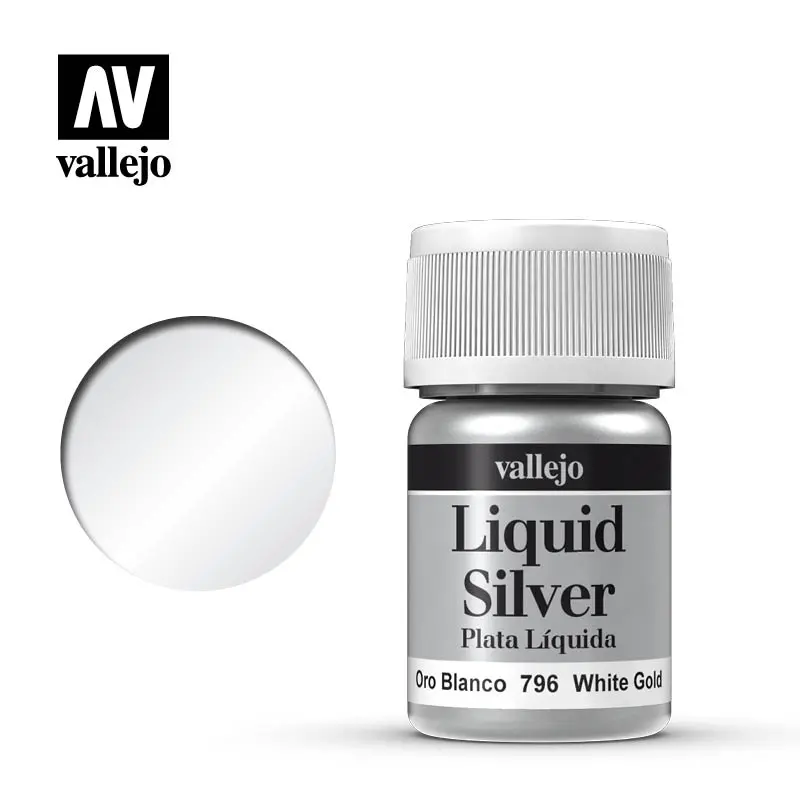 70.796 Liquid White Gold 35ml- Vallejo (alcohol based)