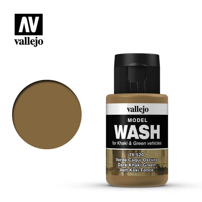 76.520 - Dark Khaki Green Wash -  Vallejo