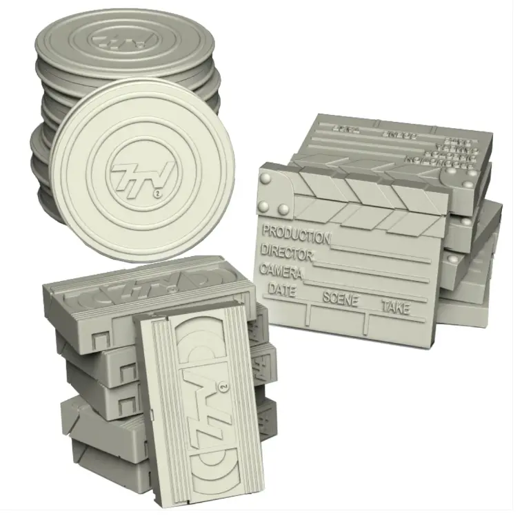 7TV Deluxe Plot Point Tokens - Crooked Dice