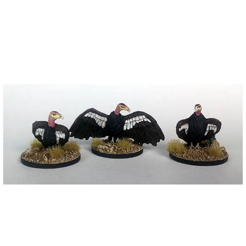 A Kettle of Vultures Dead Man's Hand Miniatures Set