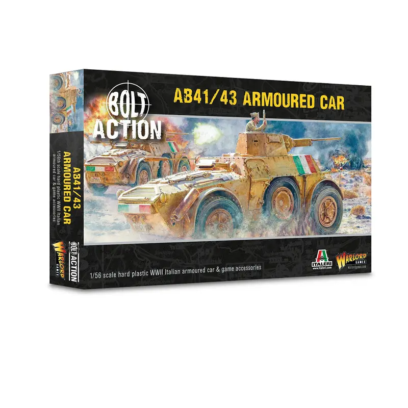 AB41/43 Armoured Car - Bolt Action