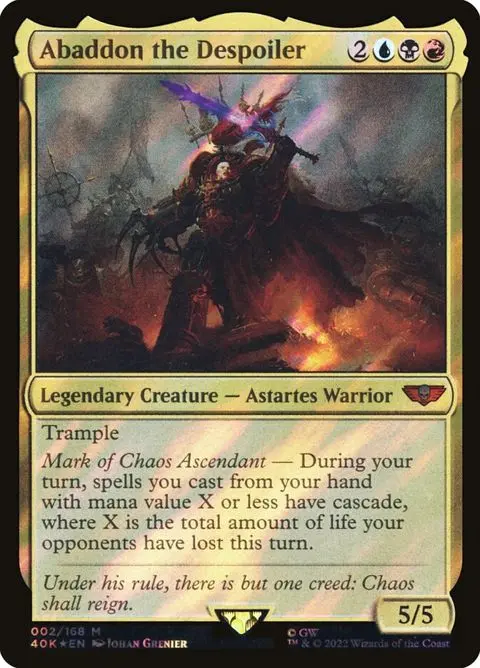 Abaddon the Despoiler (2) - Surge-Foil