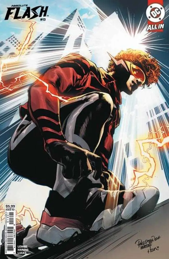 Absolute Flash #13 Cover B Carlo Pagulayan Card Stock Variant