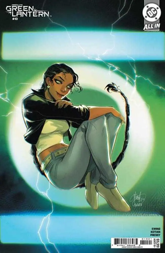 Absolute Green Lantern #10 Cover B Mirka Andolfo Card Stock Variant