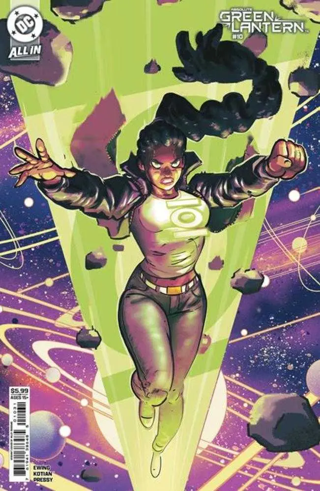 Absolute Green Lantern #10 Cover C Riley Rossmo Card Stock Variant