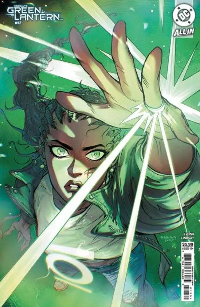 Absolute Green Lantern #12 Cover C Haining Card Stock Variant