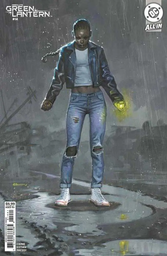 Absolute Green Lantern #14 Cover D Fabrizio De Tommaso Card Stock Variant