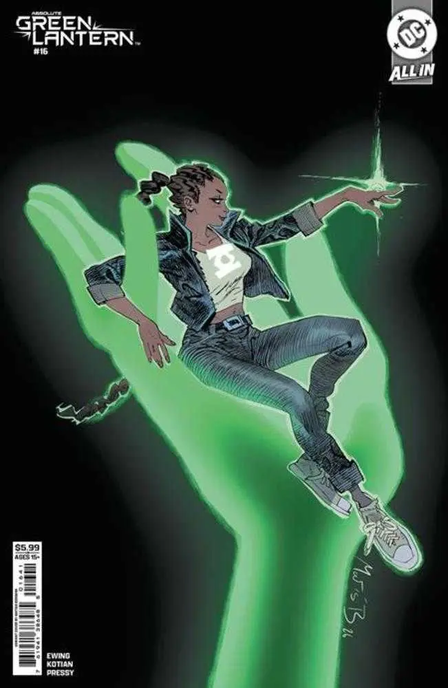 Absolute Green Lantern #16 Cover D Matias Bergara Card Stock Variant