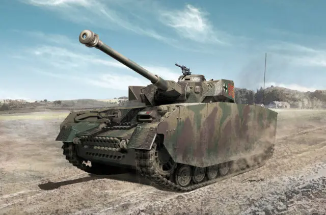 Academy 1/35 - GERMAN PZ.KPFW.IV AUSF.H PANZER IV