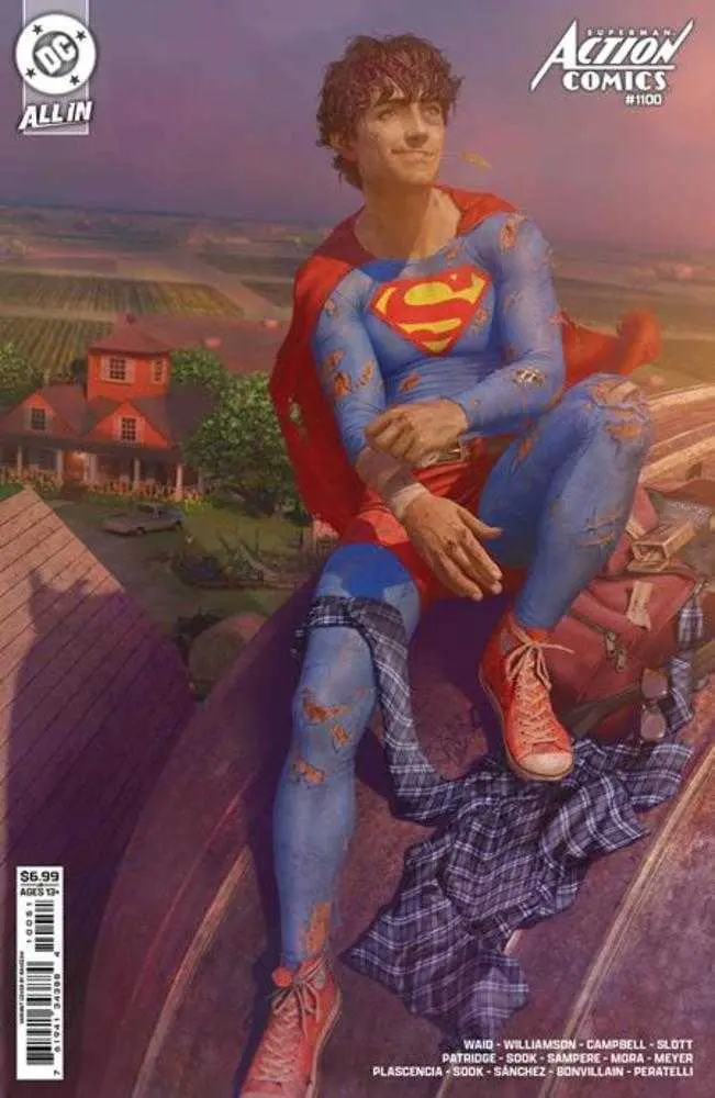 Action Comics #1100 Cover E Rahzzah Card Stock Variant (DC K.O.)
