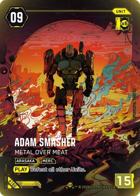 Adam Smasher - Metal Over Meat (B160)