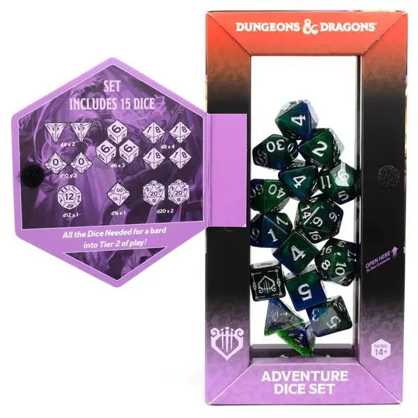 Adventure Dice Set - Bard