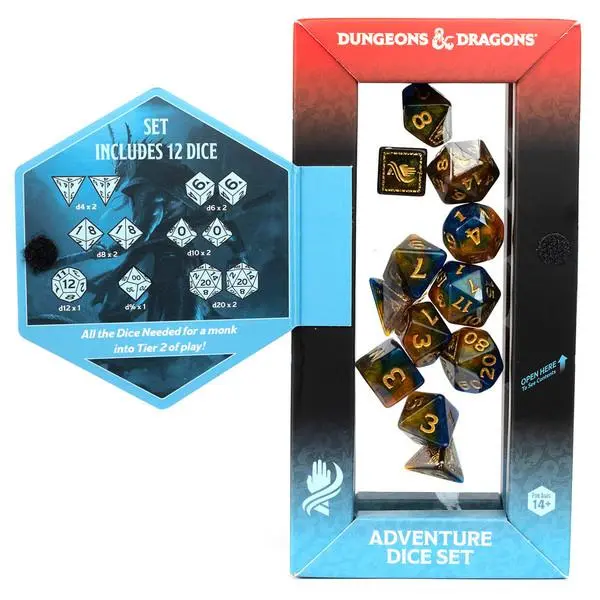 Adventure Dice Set - Monk