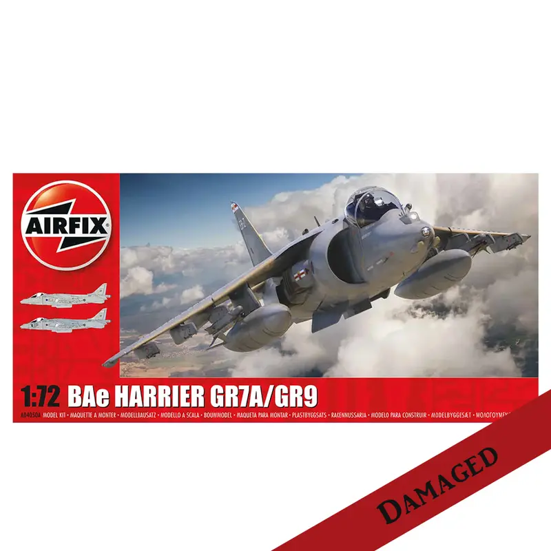 Airfix BAe Harrier GR7A/GR9 Kit - Damaged Box