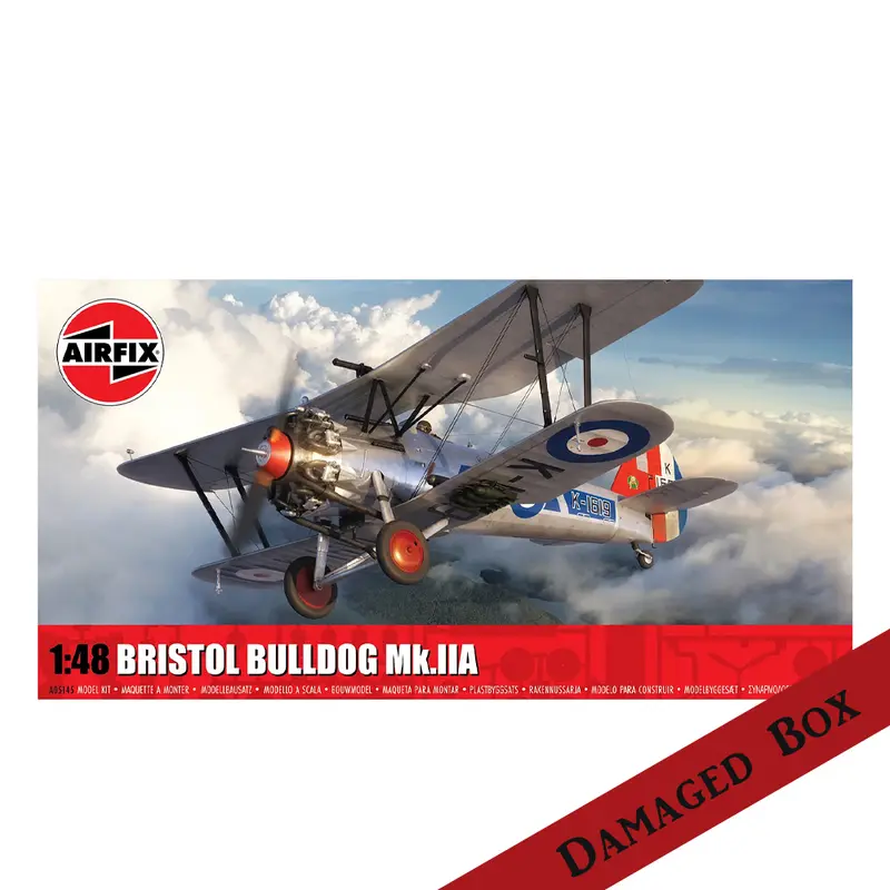 Airfix Bristol Bulldog Mk.IIA - Damaged Box