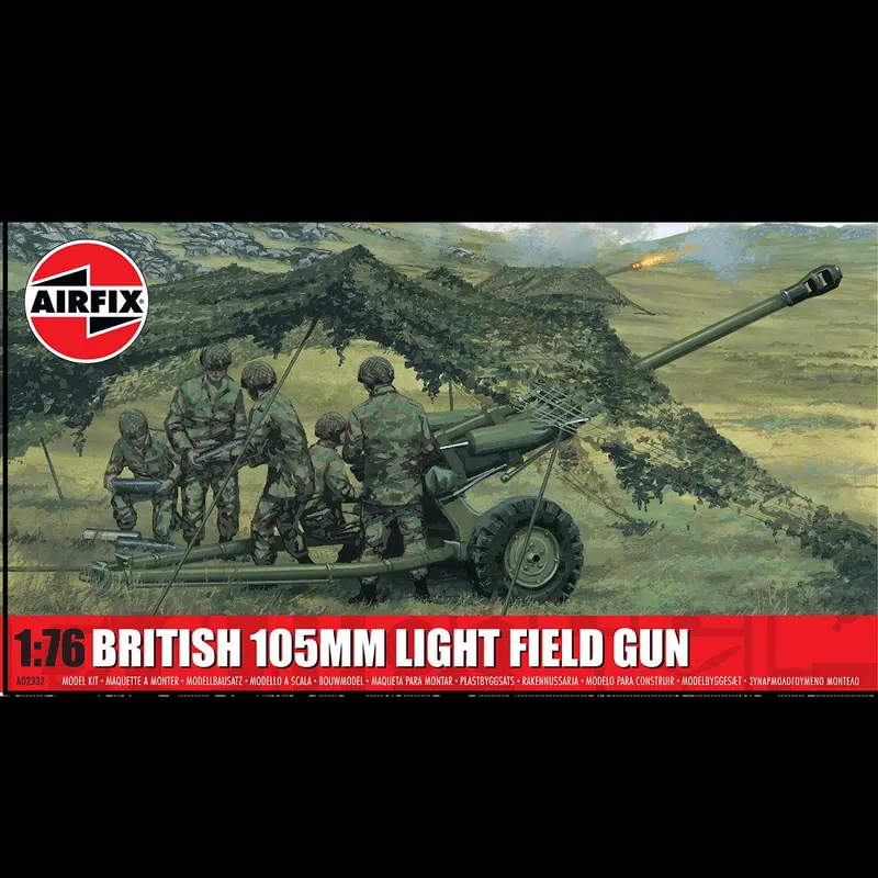 Airfix British 105mm Light Field Gun - 1