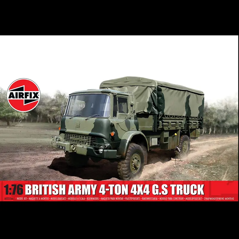 Airfix British Army 4-ton GS Truck - 1