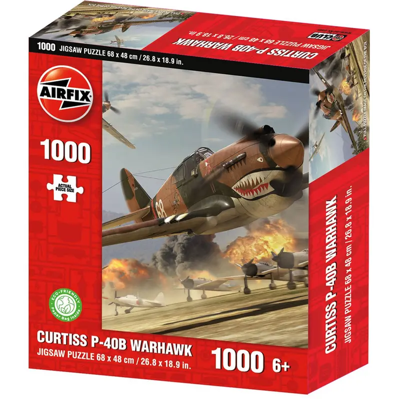 Airfix Curtiss P 40B Warhawk 1000 Piece Jigsaw Puzzle