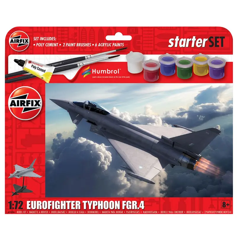 Airfix Eurofighter Typhoon FGR.4 Starter Set - 1/72