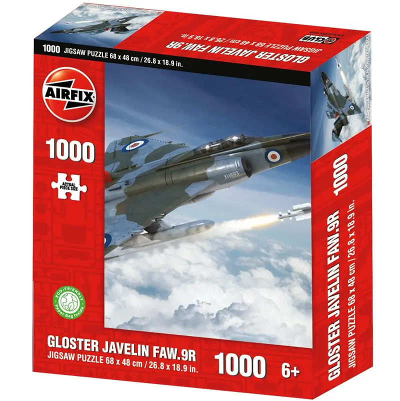 Airfix Gloster Javelin FAW.9R 1000 Piece Jigsaw Puzzle