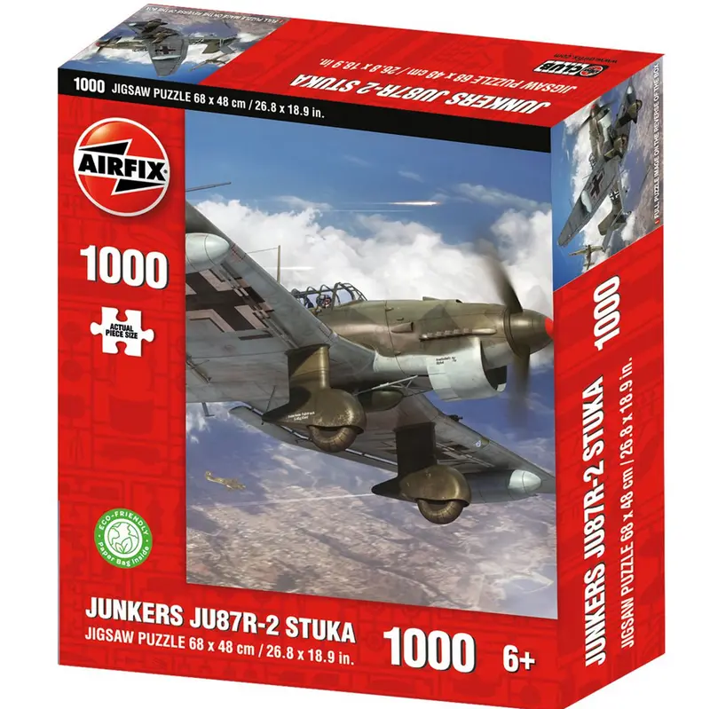 Airfix Junkers Ju 87R 2 Stuka 1000 Piece Jigsaw Puzzle