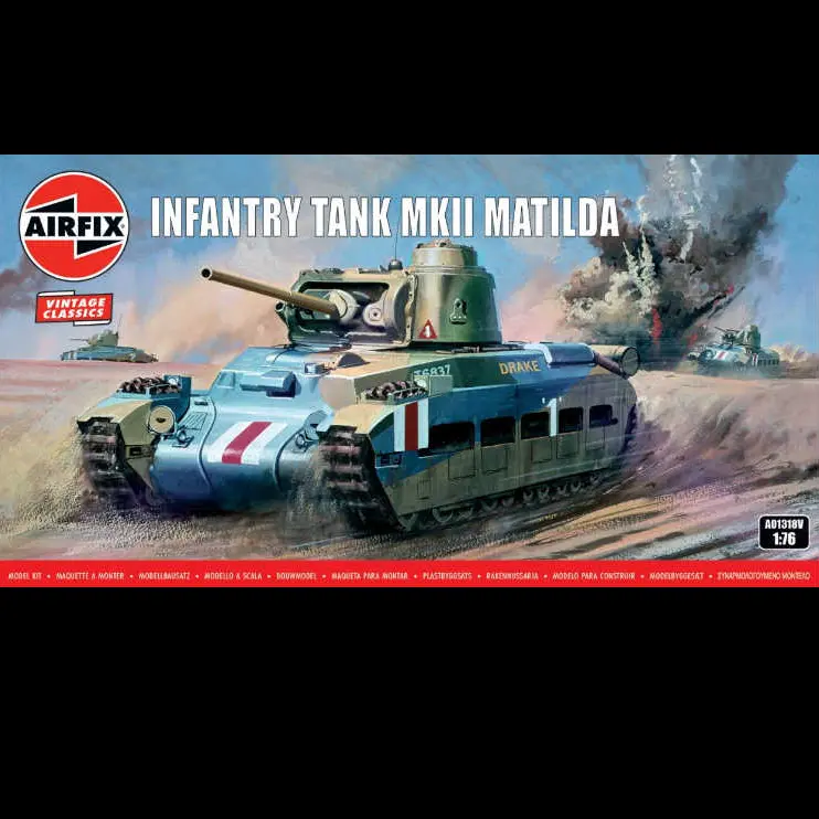 Airfix Matilda II Mk. III Tank- Vintage Classics 1