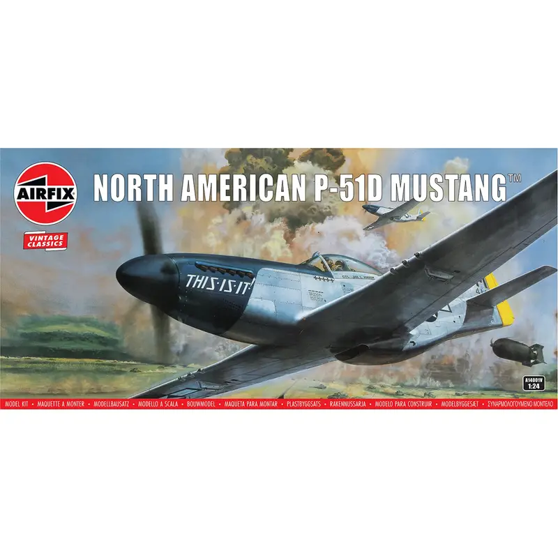 Airfix North American F-51D Mustang Model Kit