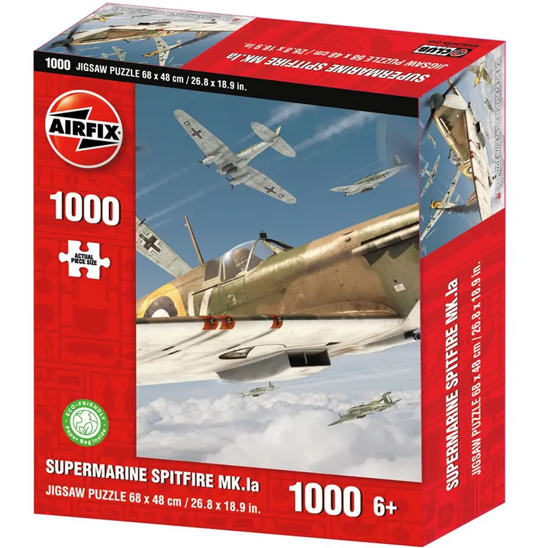 Airfix Supermarine Spitfire Mk Ia 1000 Piece Jigsaw Puzzle