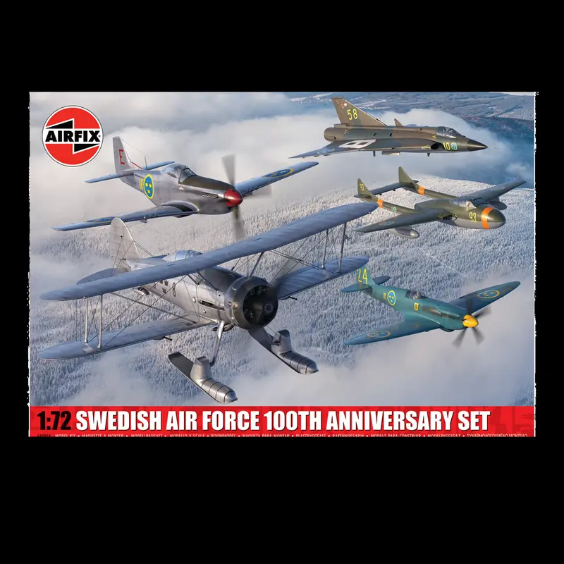 Airfix Swedish Air Force 100th Anniversary Set - 1