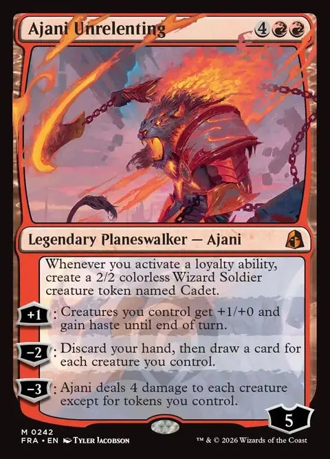 Ajani Unrelenting (242)