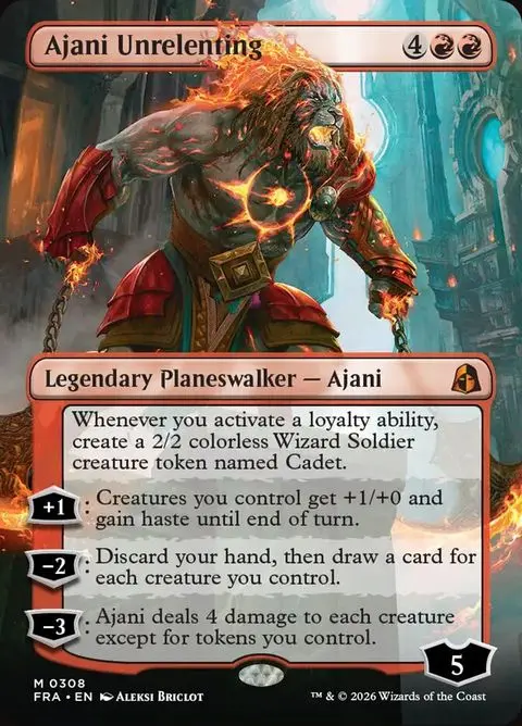 Ajani Unrelenting (308)