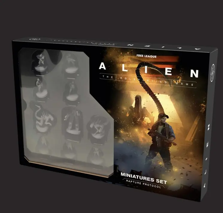 ALIEN RPG Miniatures Set Rapture Protocol
