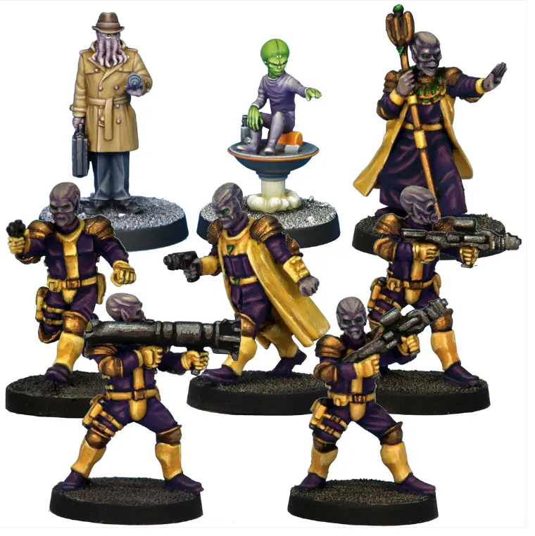 Aliens Starter Cast -  Crooked Dice